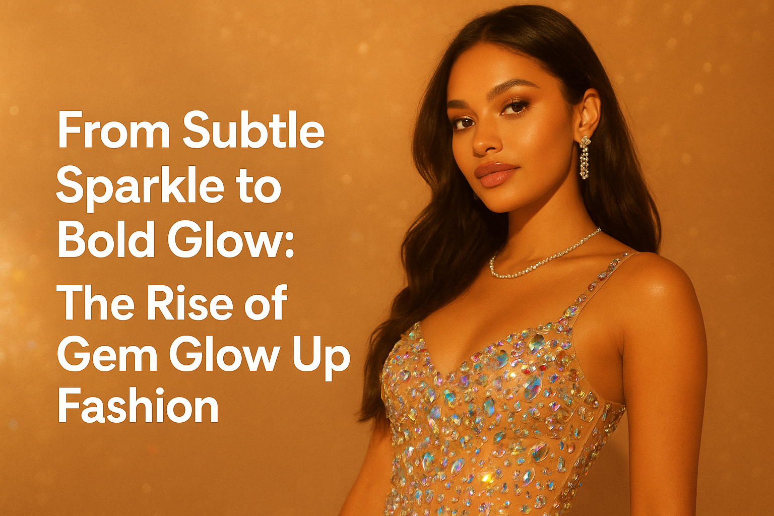 From Subtle Sparkle to Bold Glow | Gem Glow Up Fashion Trend