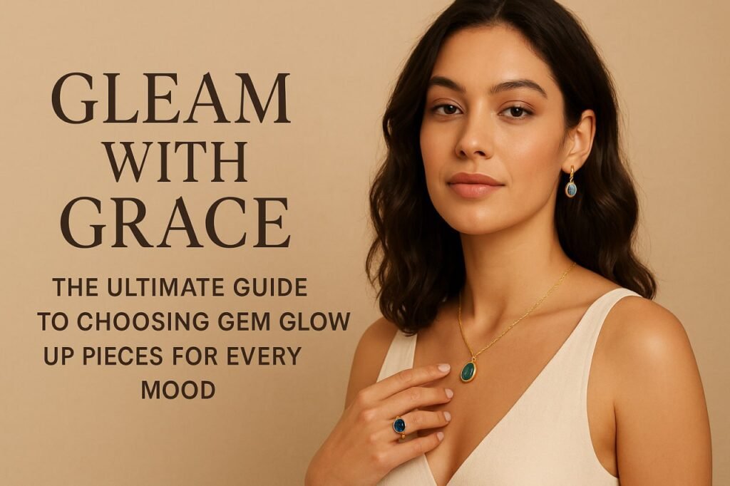 Gleam with Grace: Gem Glow Up Jewelry Australia
