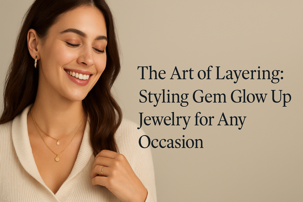 The Art of Layering | Gem Glow Up Jewelry Australia