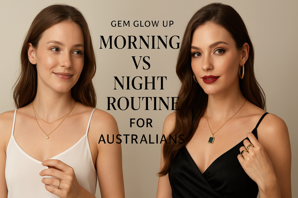 Gem Glow Up: Morning vs Night Jewelry Guide AU
