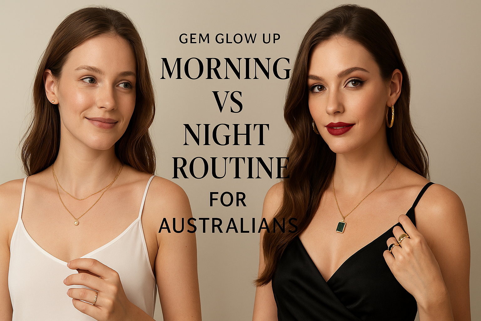Gem Glow Up: Morning vs Night Jewelry Guide AU