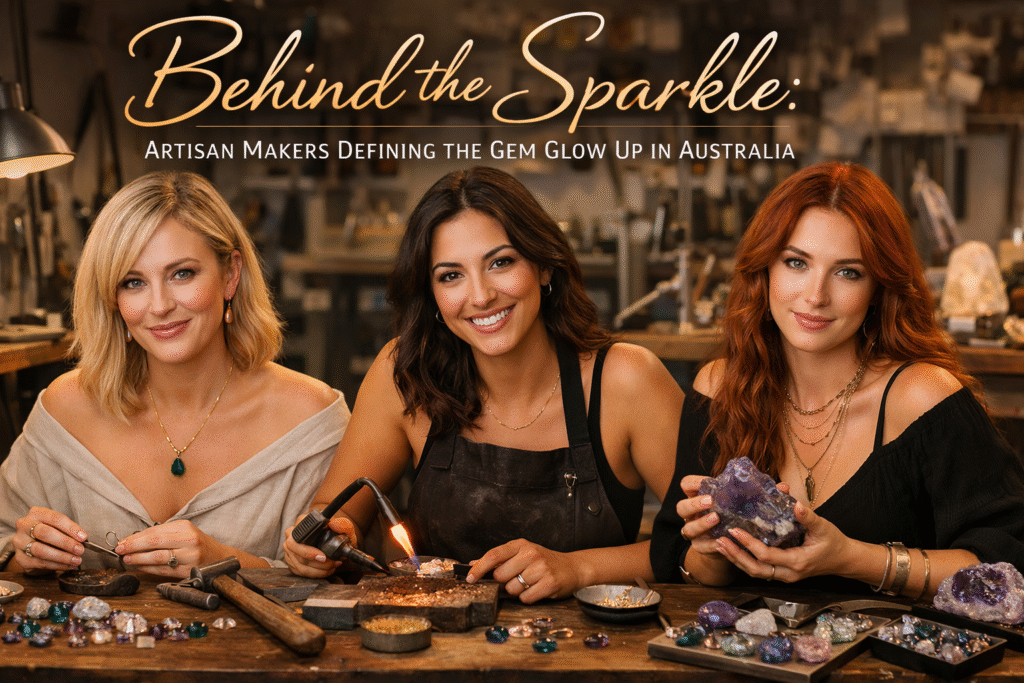 Behind the Sparkle: Gem Glow Up in Australia Artisans