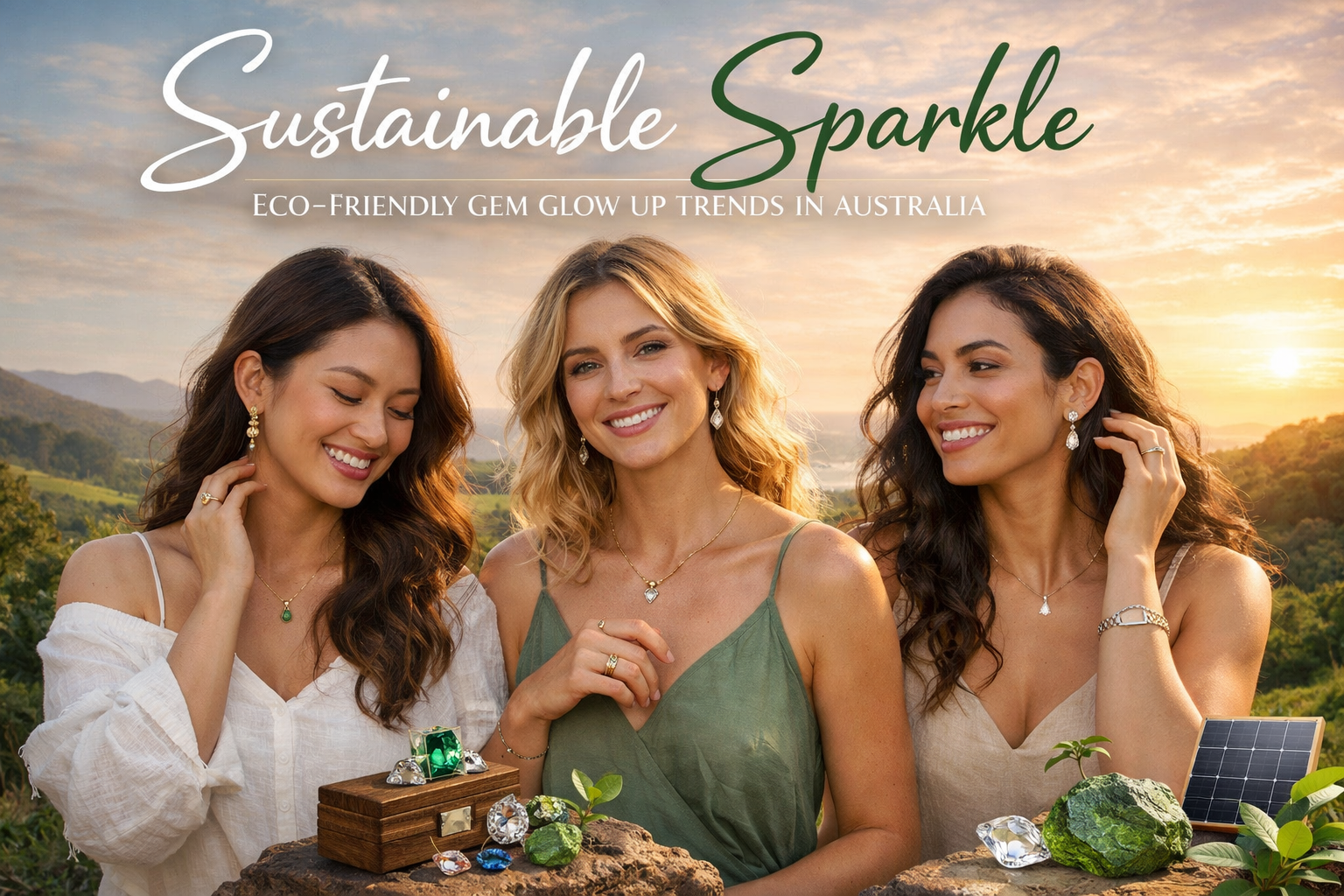 Sustainable Sparkle: Eco Gem Glow Up in Australia
