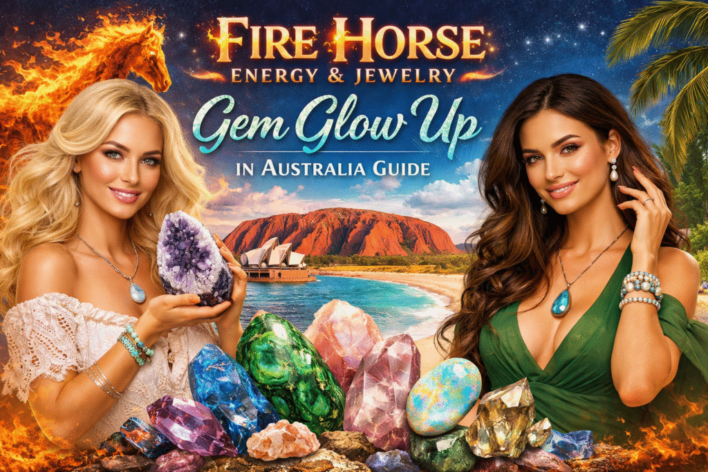 Fire Horse Energy Jewelry | Gem Glow Up Australia