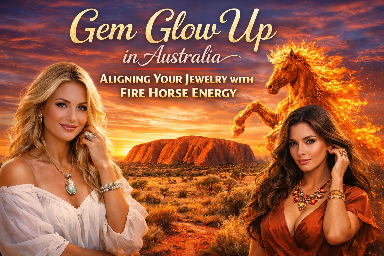 Gem Glow Up in Australia: Fire Horse Jewelry Energy.