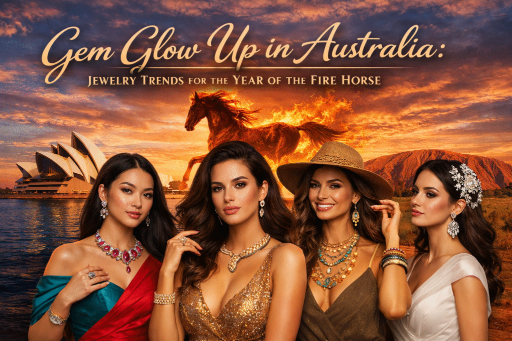 Gem Glow Up in Australia: Fire Horse Jewelry Trends