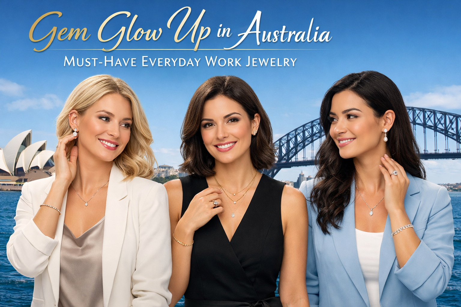 Gem Glow Up Australia | Everyday Work Jewelry Must-Haves