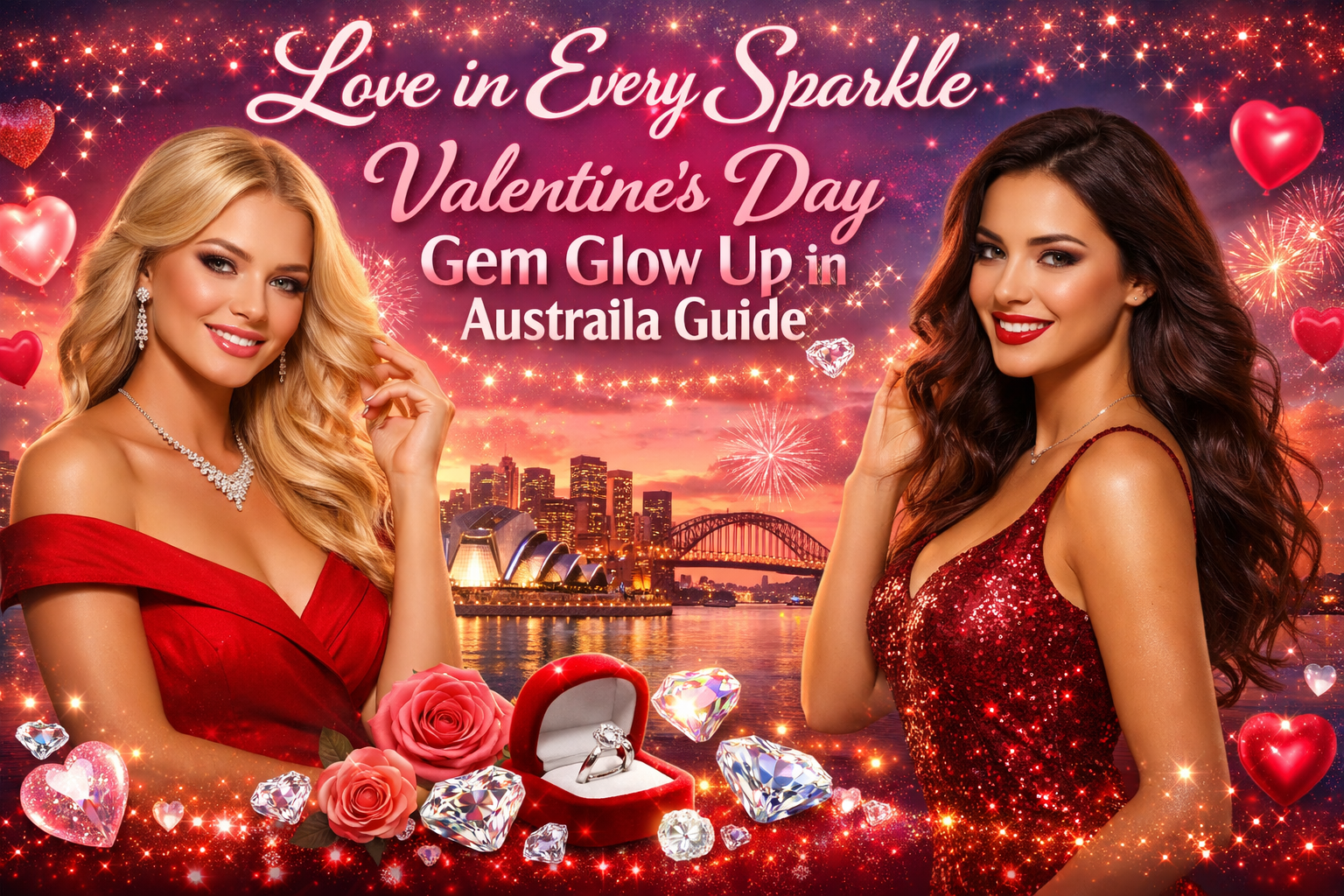 Love in Every Sparkle: Valentine’s Gem Glow Up Australia