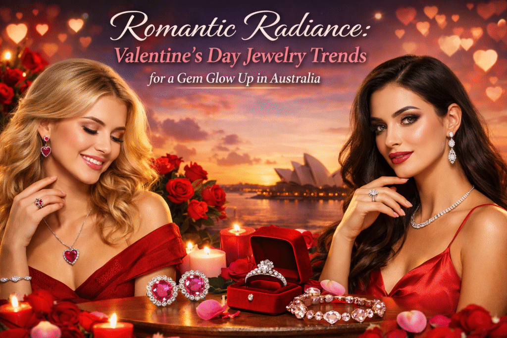 Romantic Radiance: Valentine’s Jewelry Gem Glow Up AU