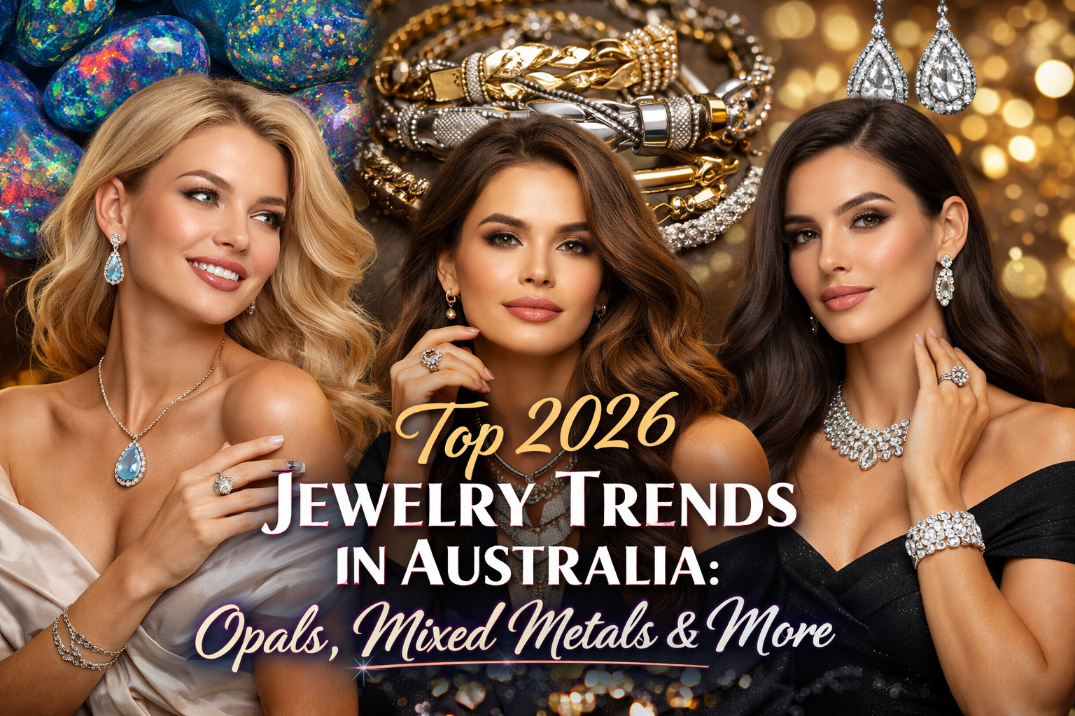 2026 Australia Jewelry Trends: Opals & Mixed Metals