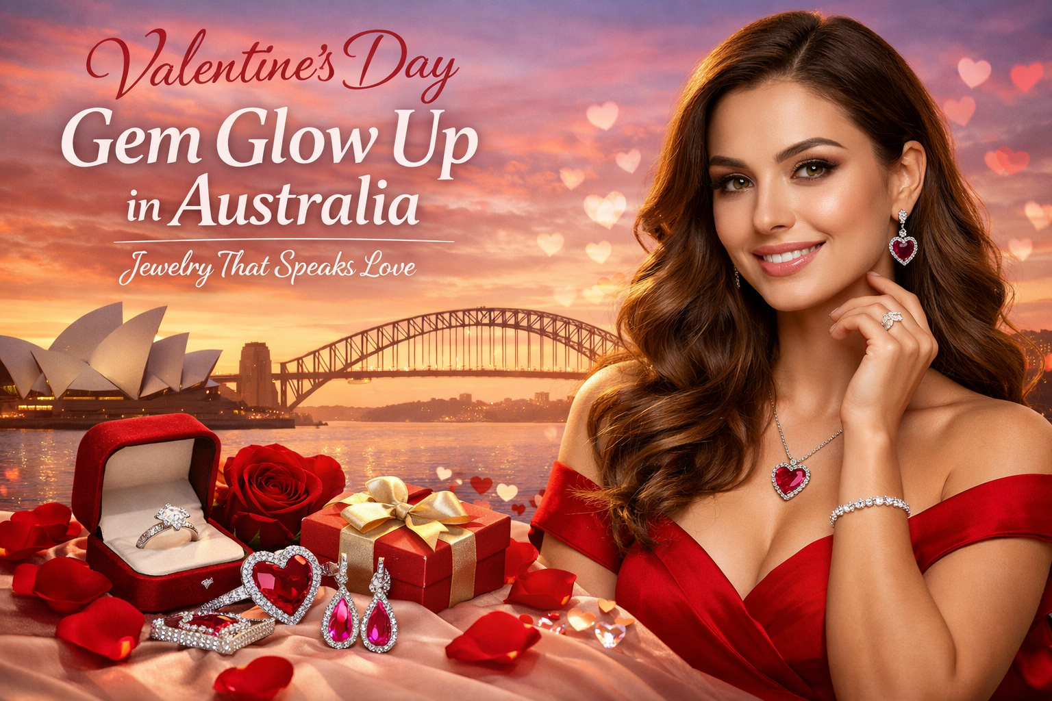 Valentine’s Day Gem Glow Up in Australia | Fine Jewelry