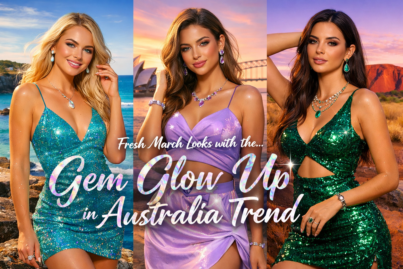 Fresh March Gem Glow Up in Australia Jewelry Trend
