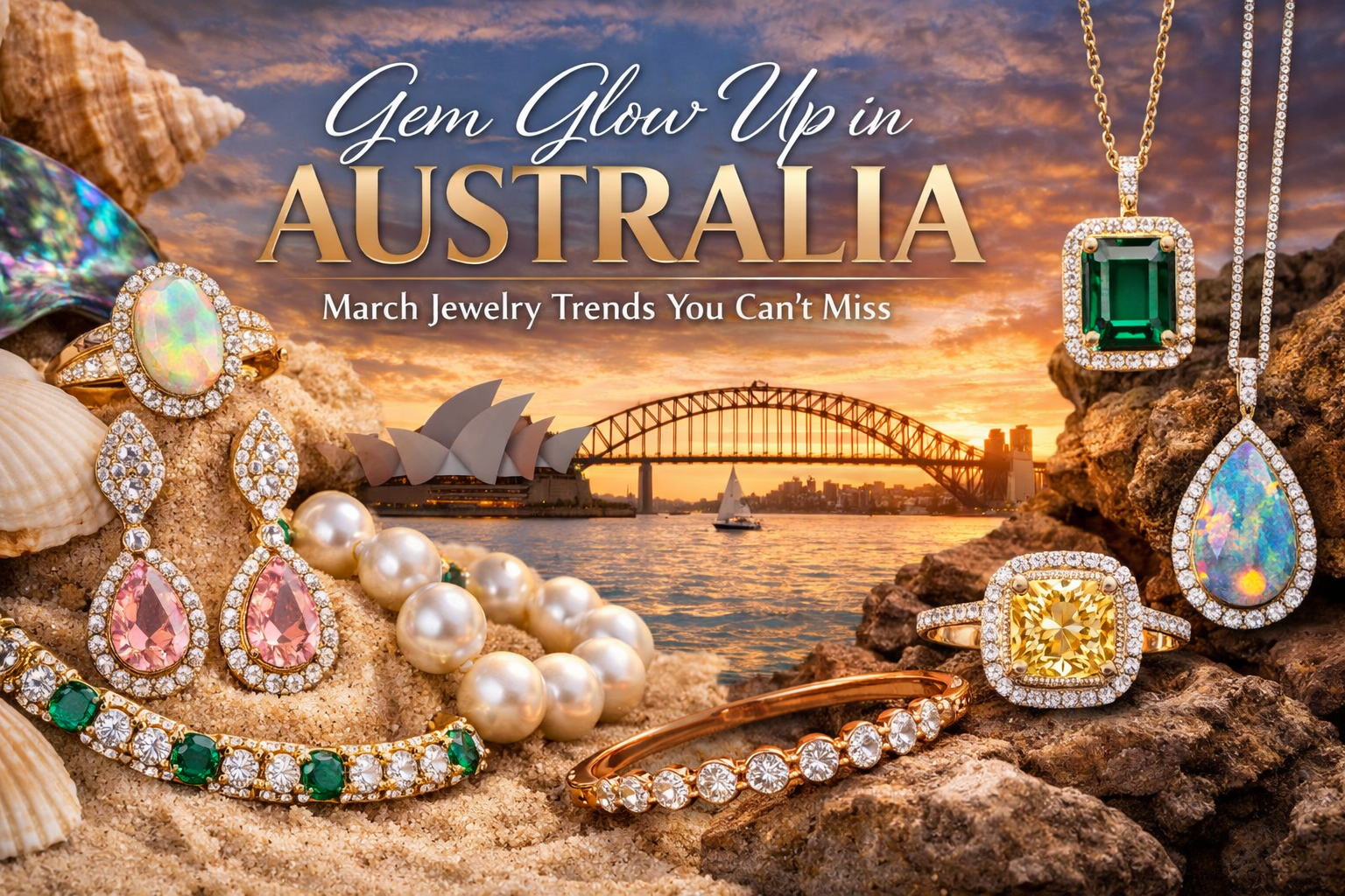 Gem Glow Up Australia: March Jewelry Trends Guide