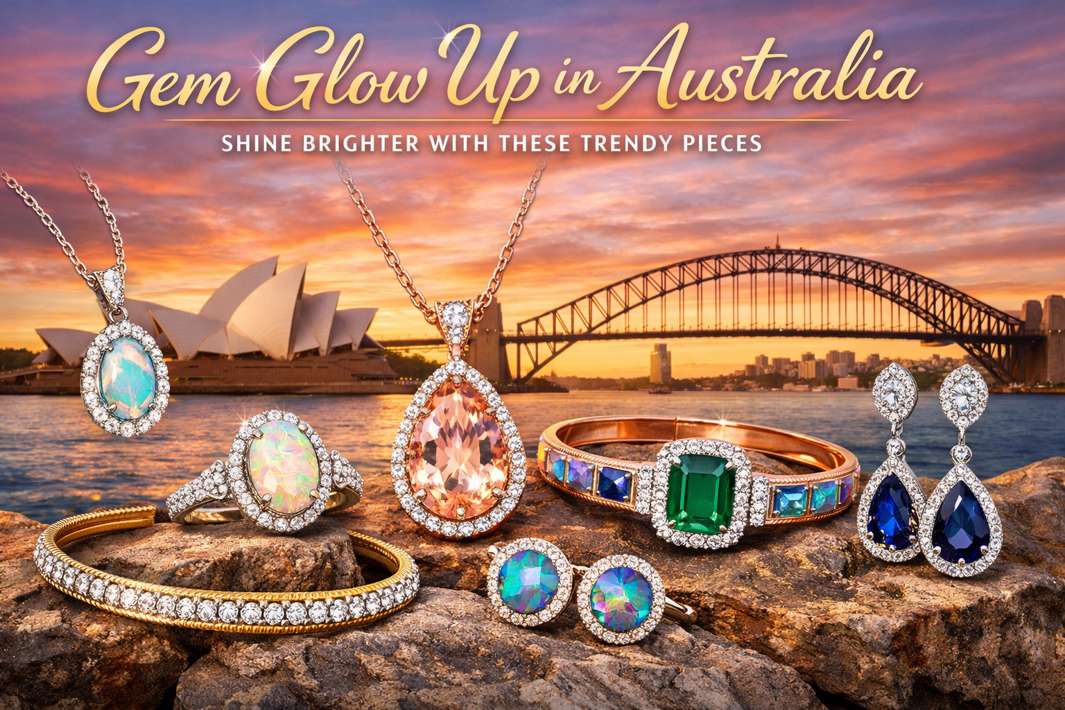 Gem Glow Up Australia: Trendy Jewelry to Shine Now
