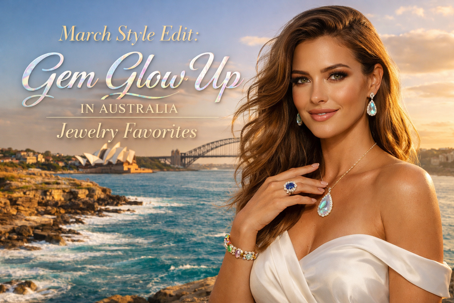March Style Edit: Gem Glow Up in Australia Jewelry Favorites