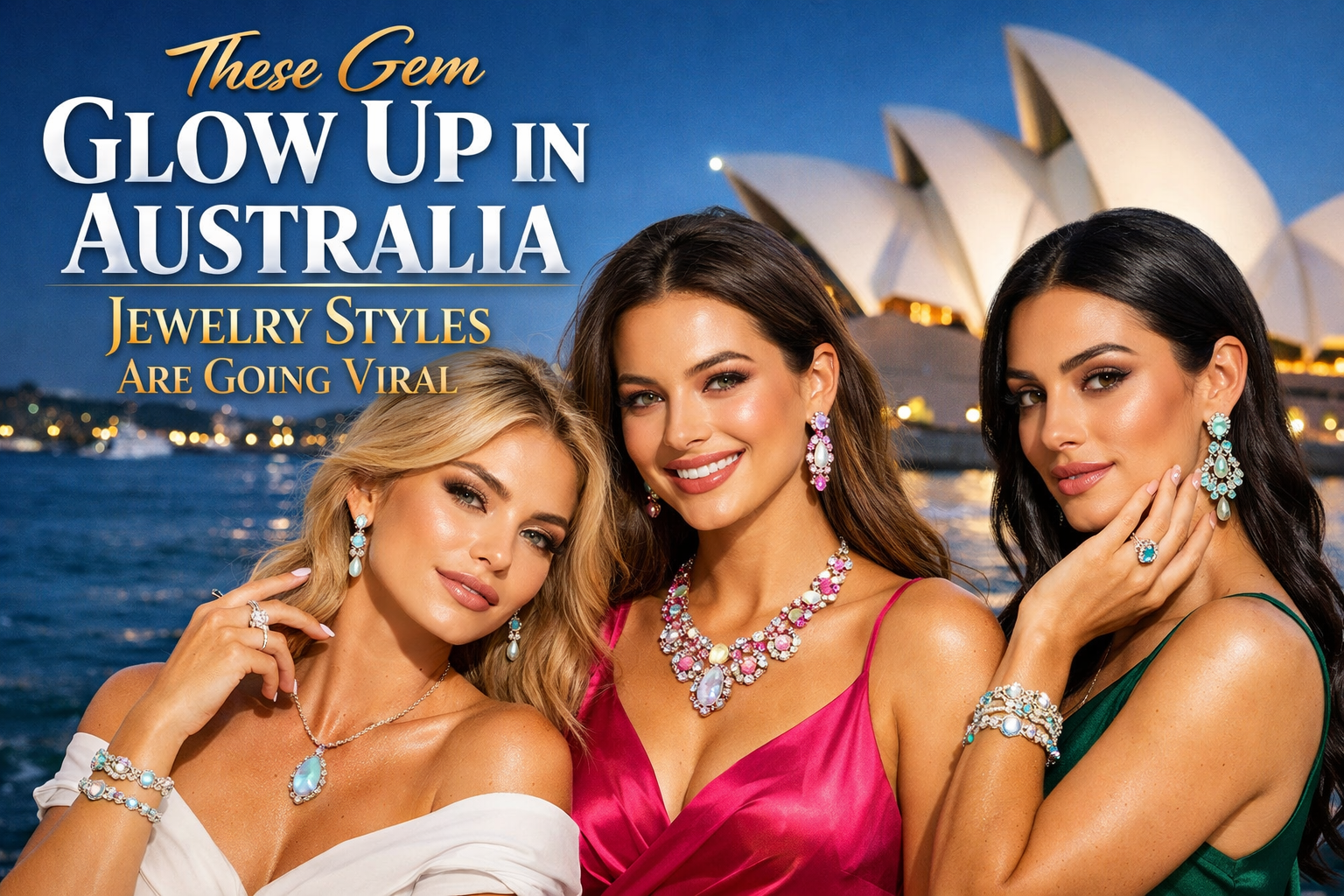 Gem Glow Up in Australia Jewelry Styles Going Viral