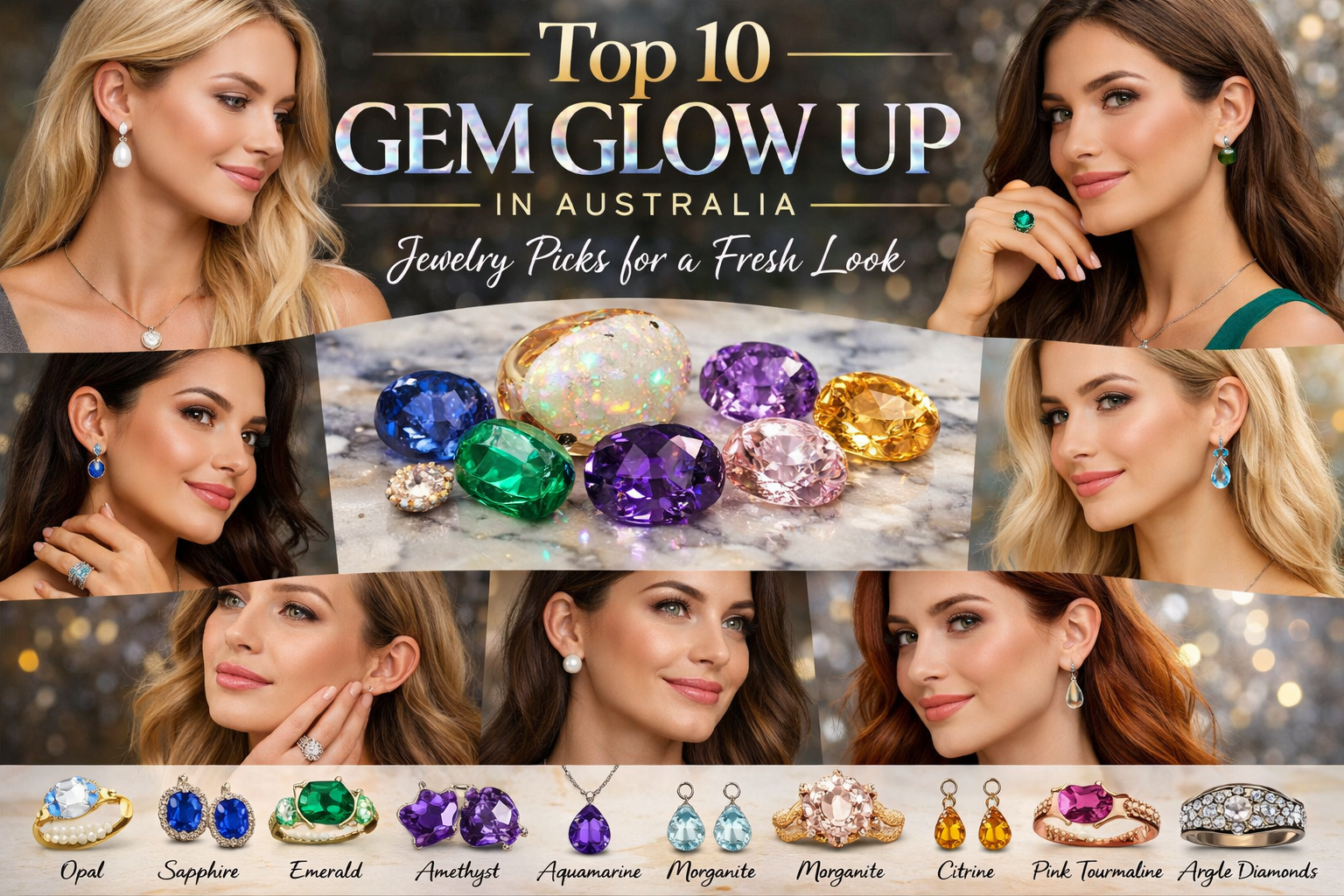 Top 10 Gem Glow Up Australia Jewelry Picks Today