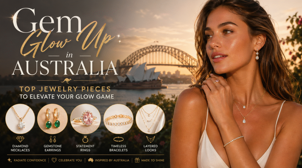 Gem Glow Up Australia: Top Jewelry to Elevate You Now!!
