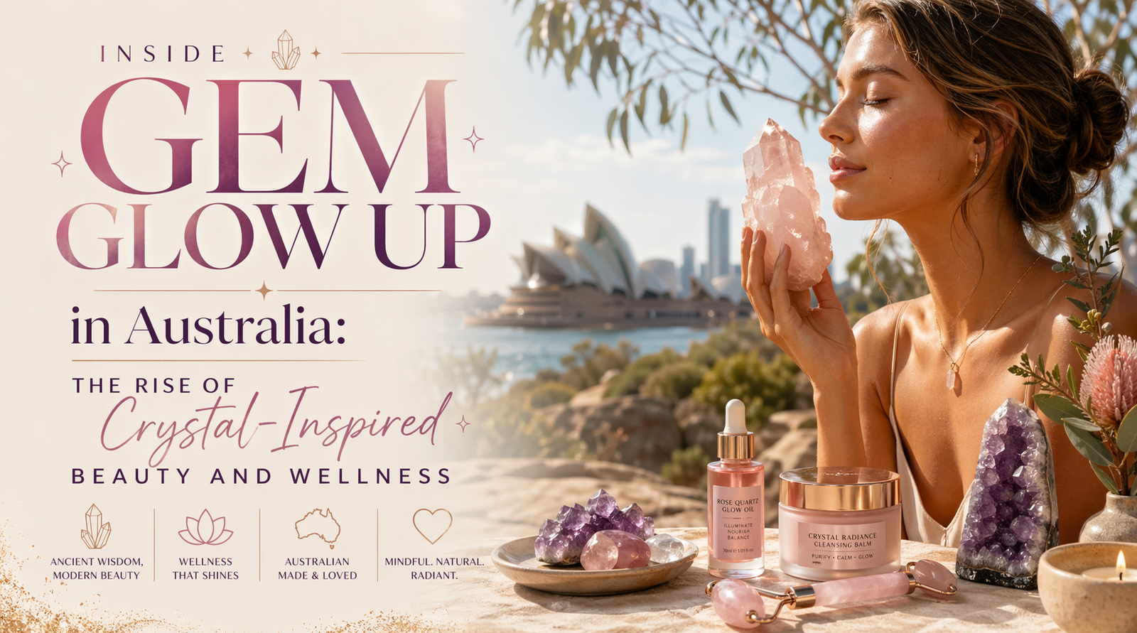 Gem Glow Up Australia: Crystal Beauty & Wellness Guide!