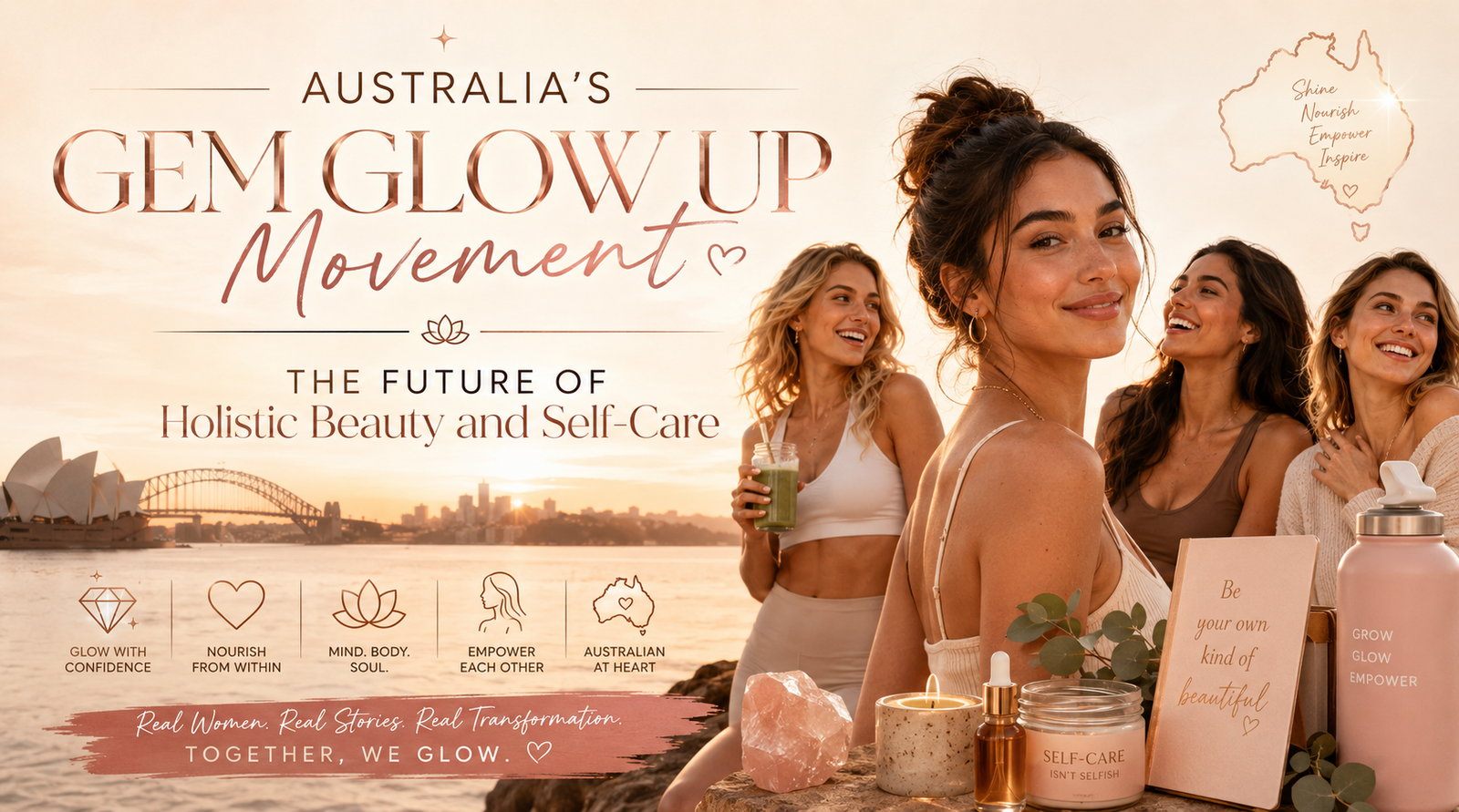 Australia’s Gem Glow Up: Holistic Beauty Future