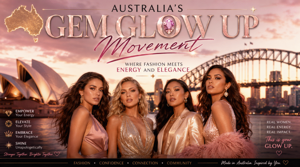 Australia Gem Glow Up: Fashion Meets Energy & Elegance