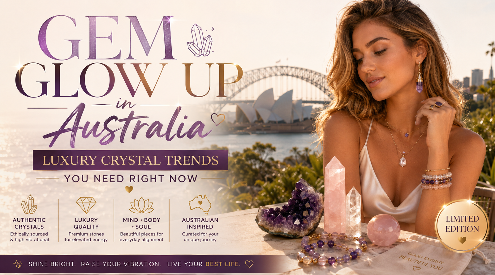 Gem Glow Up Australia: Luxury Crystal Trends Now 2026