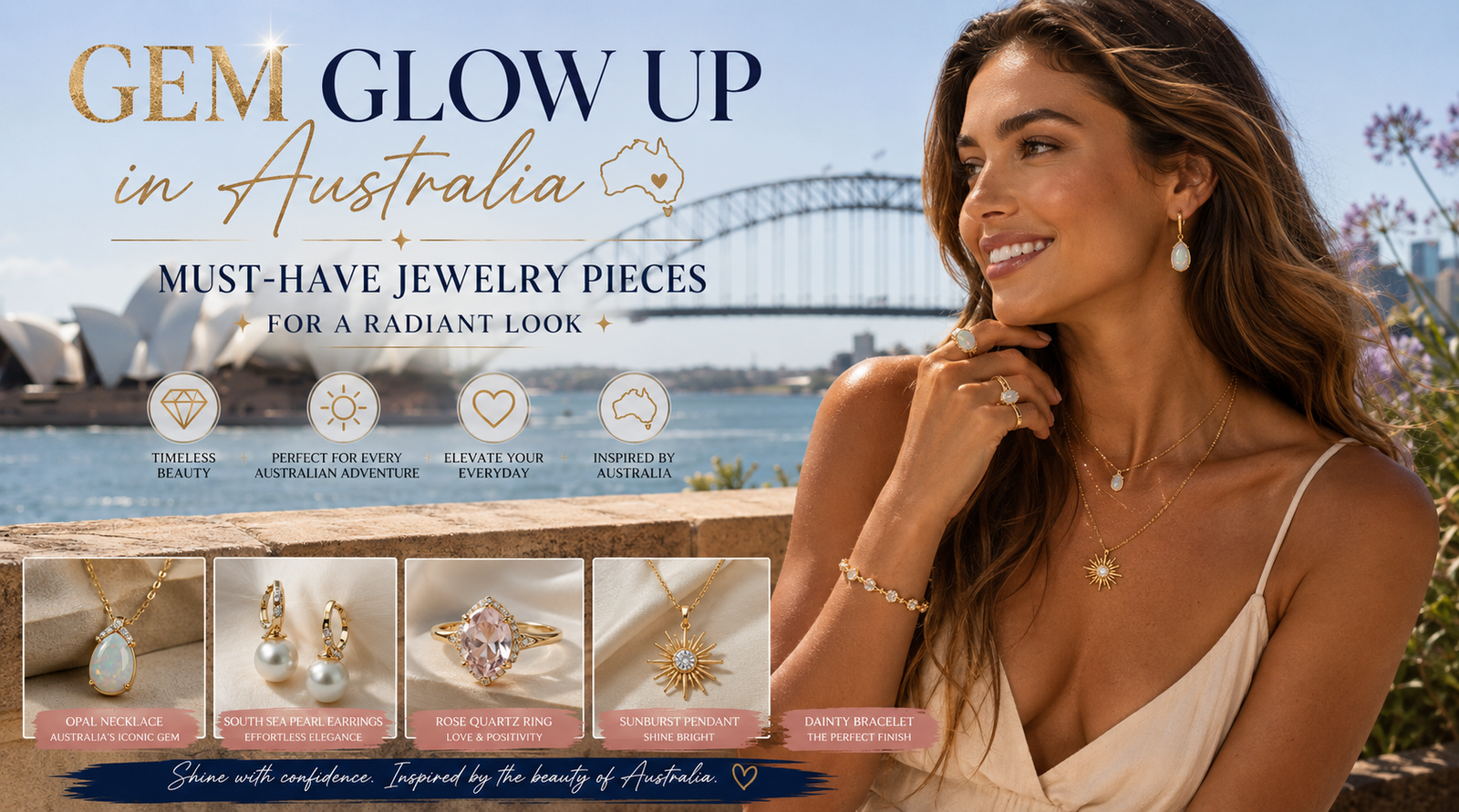 Gem Glow Up Australia: Must-Have Radiant Jewelry Pieces