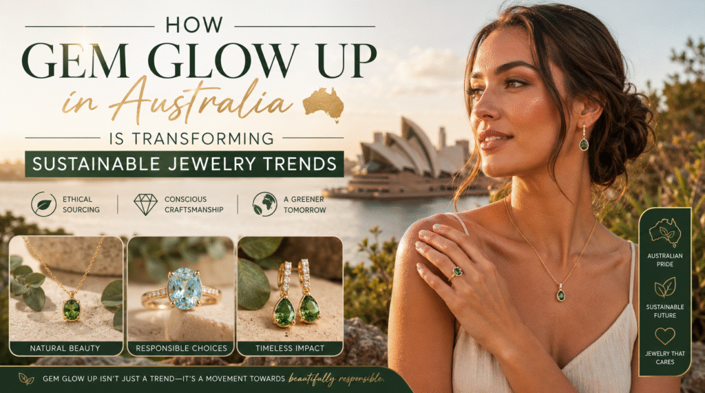 Gem Glow Up Australia Sustainable Jewelry Trends