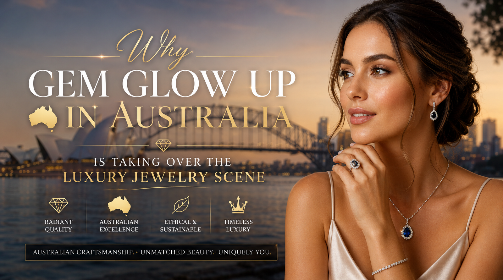 Gem Glow Up Australia Luxury Jewelry Trend