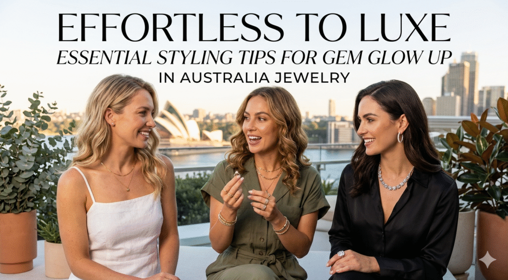 Gem Glow Up Australia: Effortless to Luxe Jewelry Tips