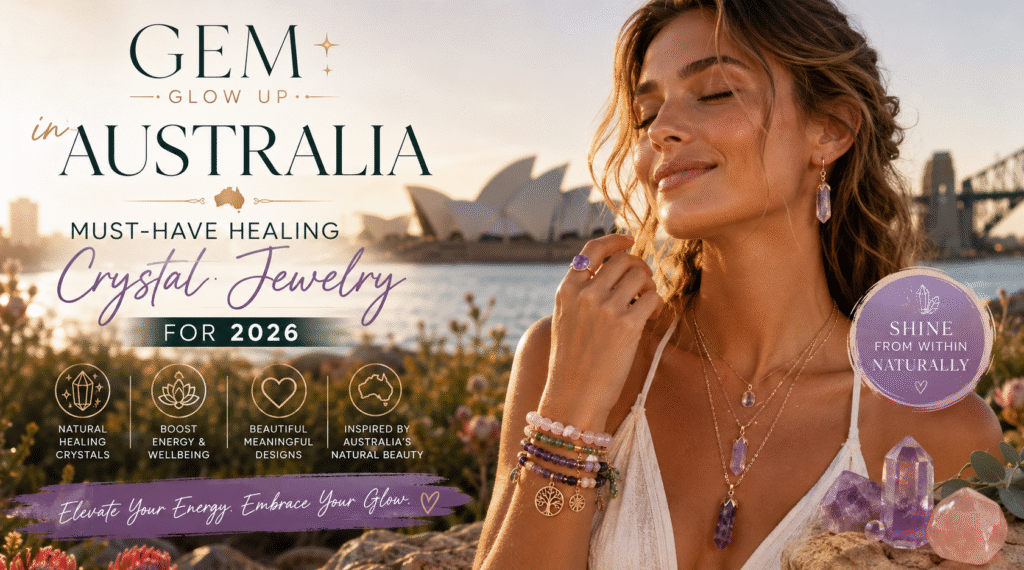 Gem Glow Up Australia Crystal Jewelry Trends 2026