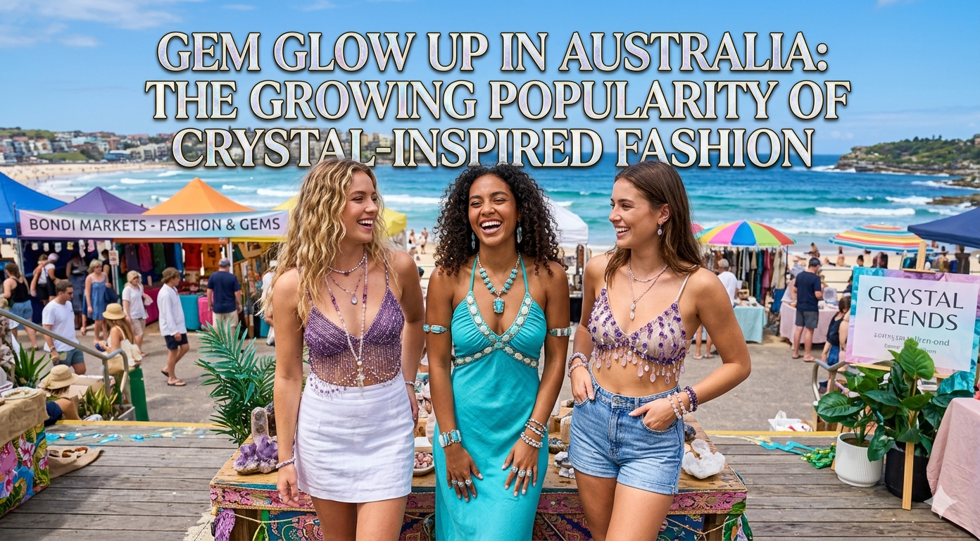 Gem Glow Up Australia: Crystal-Inspired Fashion Trends
