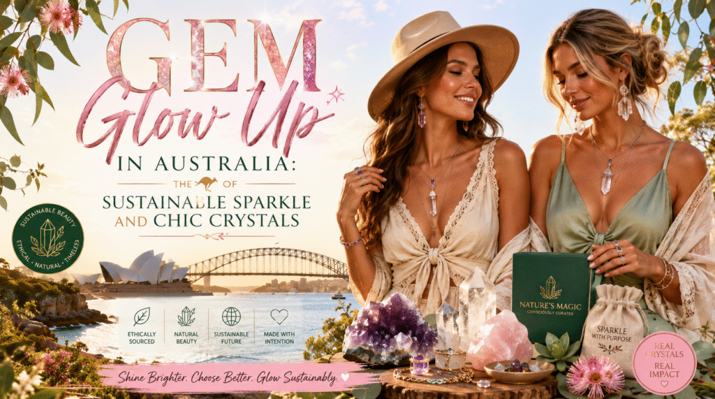Gem Glow Up Australia: Sustainable Crystal Jewelry