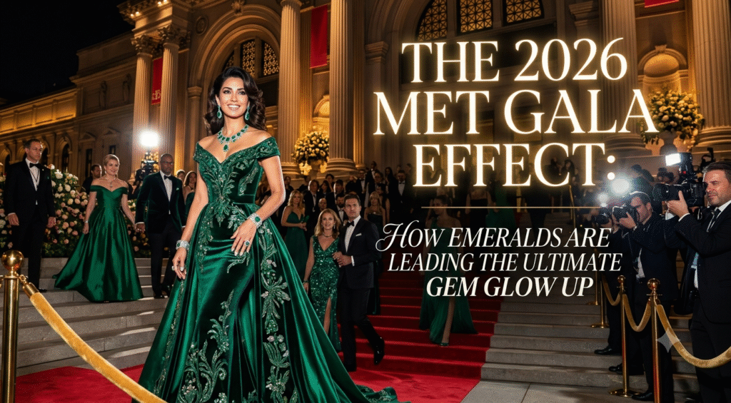 2026 Met Gala Trend: Emerald Gem Glow Up In Australia