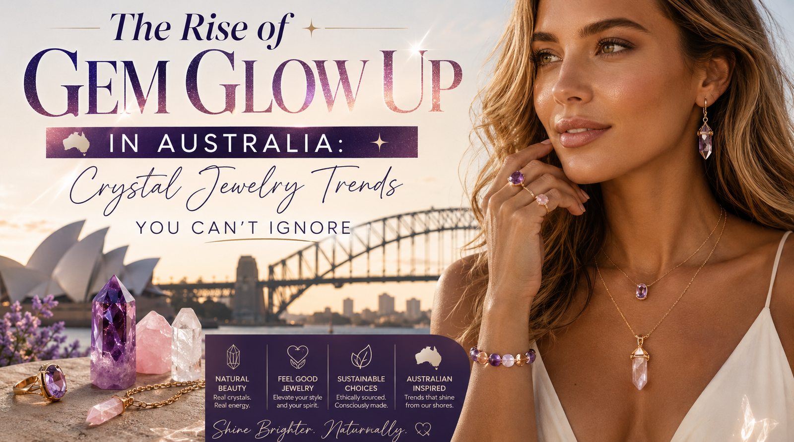 The Rise of Gem Glow Up in Australia Jewelry Trends