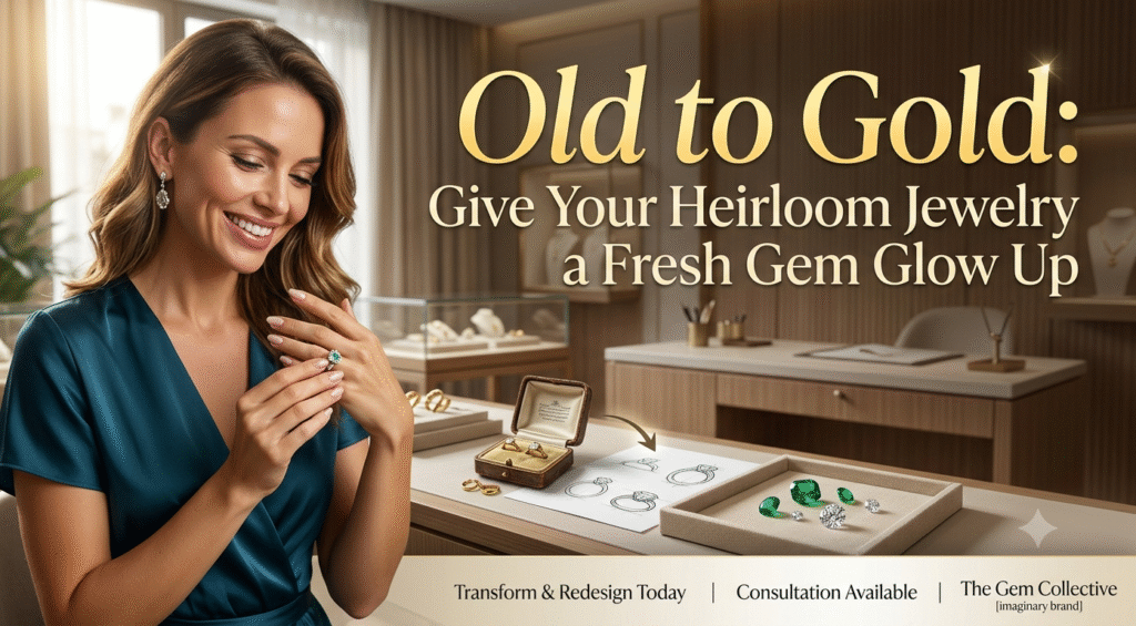Old to Gold: Modernize Heirloom Jewelry | Gem Glow Up