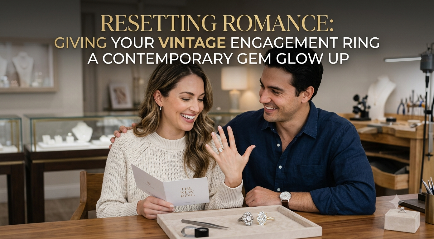 Reset Vintage Rings in Australia | Gem Glow Up Redesign