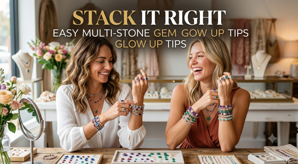 Stack It Right: Multi-Stone Gem Glow Up Tips Australia