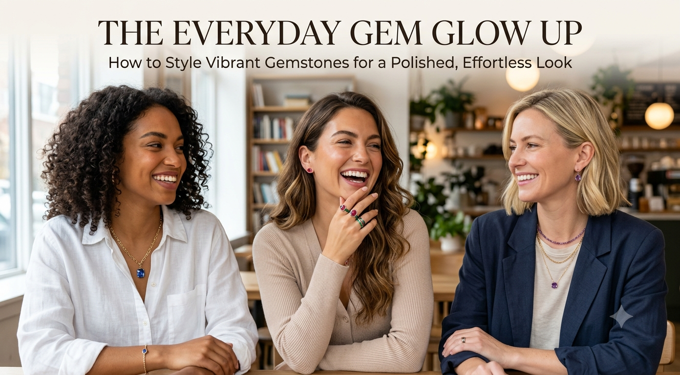 Everyday Gem Glow Up: Style Vibrant Gemstones Easily
