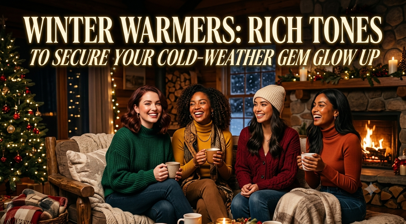 Winter Warmers: Secure Your Cold-Weather Gem Glow Up