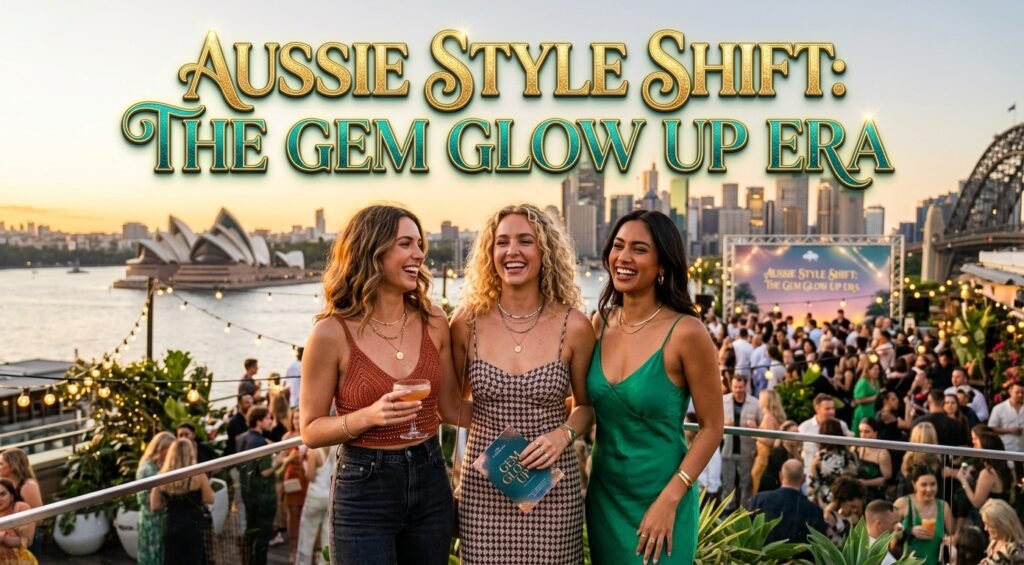 Aussie Style Shift: Gem Glow Up Era in Australia