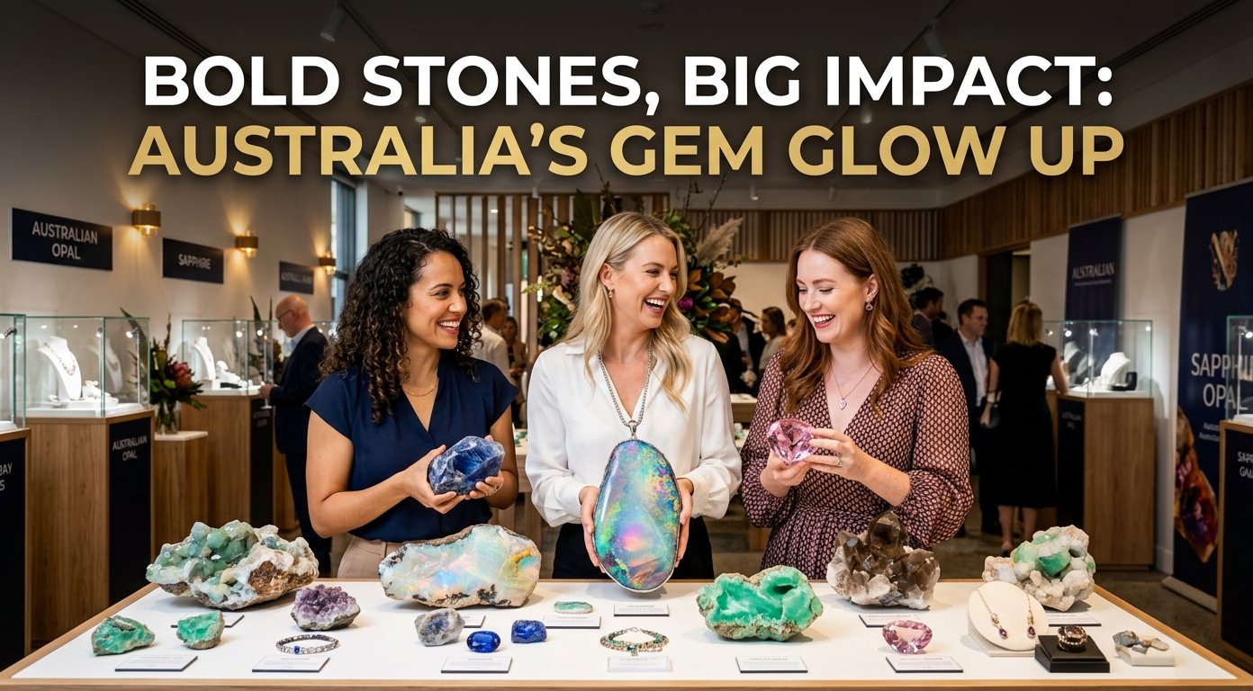 Bold Stones, Big Impact: Australia’s Gem Glow Up