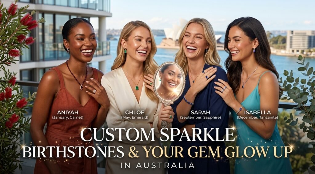 Custom Sparkle: Birthstones & Your Gem Glow Up Australia
