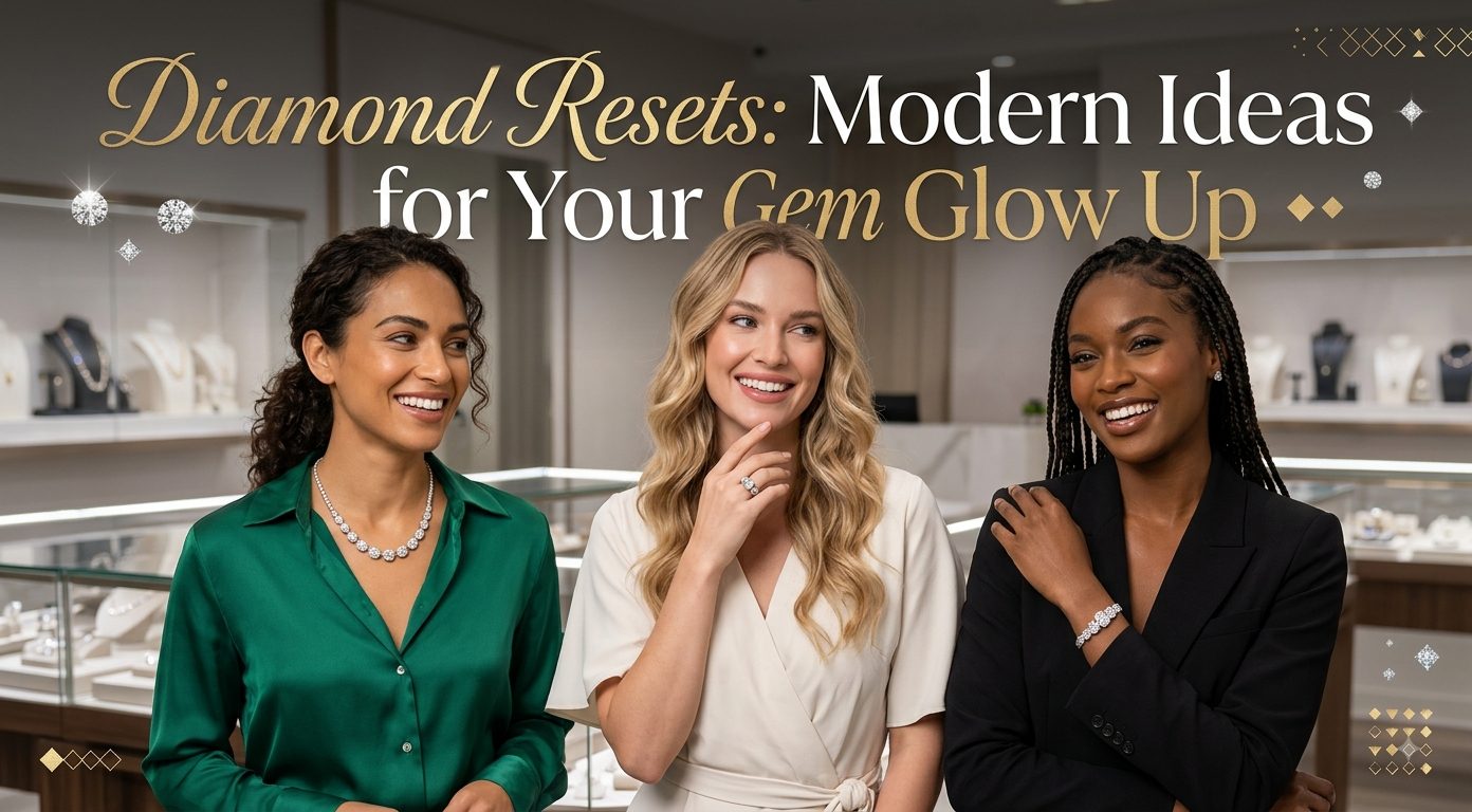 Diamond Resets: Modern Ideas for Your Gem Glow Up