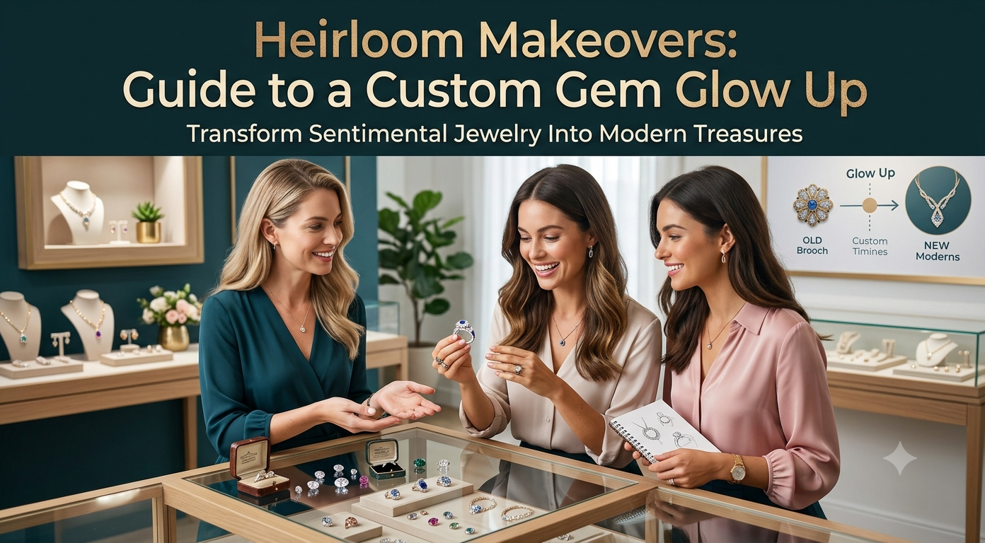 Heirloom Makeovers: Custom Gem Glow Up in Australia