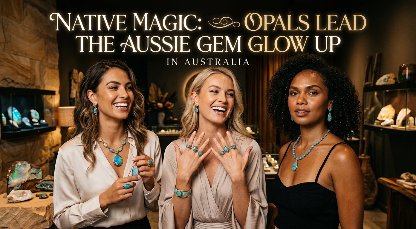 Native Magic: Australian Opals Lead Aussie Gem Glow Up