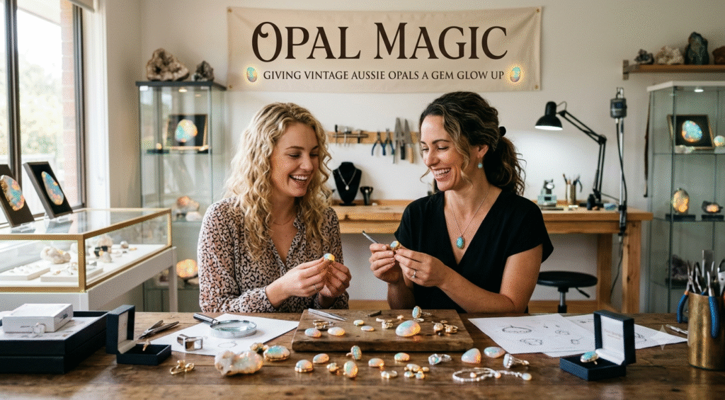 Vintage Aussie Opal Glow Up | Expert Opal Restoration