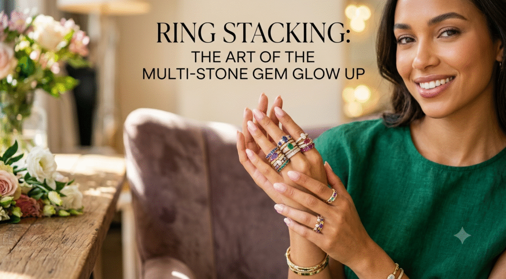 Ring Stacking Guide: Multi-Stone Gem Glow Up Australia