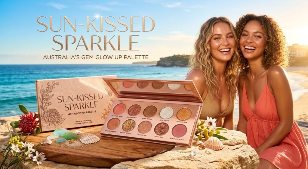Sun-Kissed Sparkle: Gem Glow Up Palette Australia