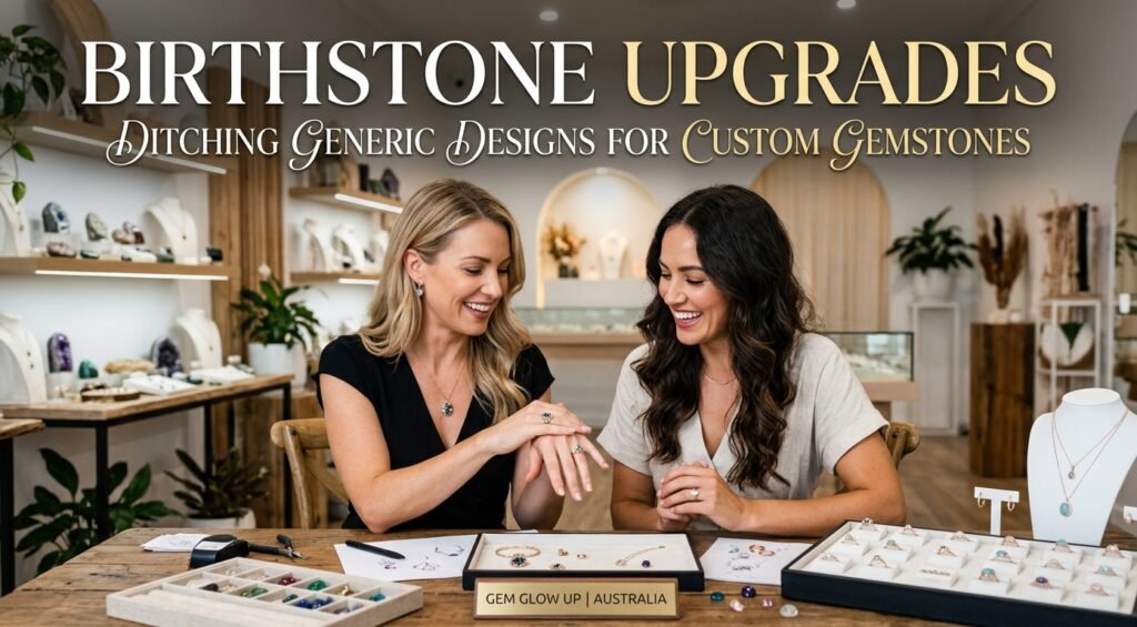 Custom Birthstone Upgrades | Unique Gem Glow Up Australia